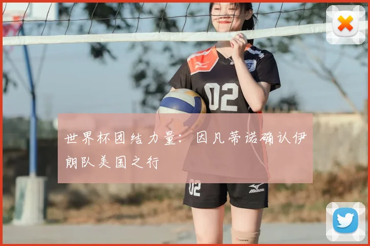 世界杯团结力量：因凡蒂诺确认伊朗队美国之行